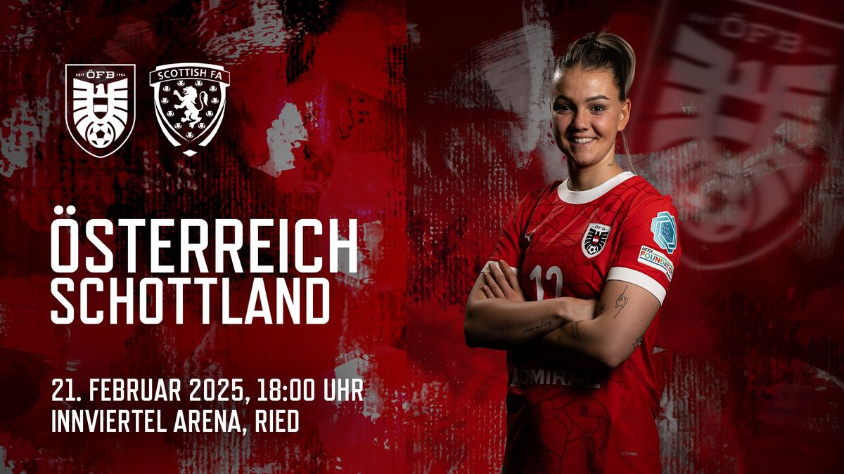 UEFA Women\u00b4s Nations League: \u00d6sterreich - Schottland 