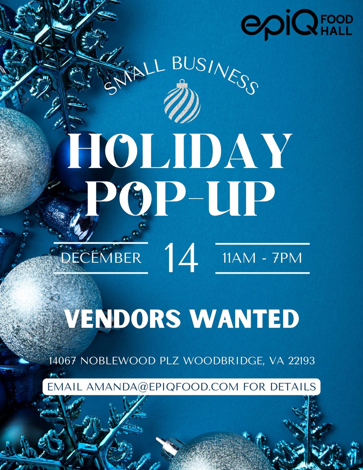 Holiday Pop-Up Shop