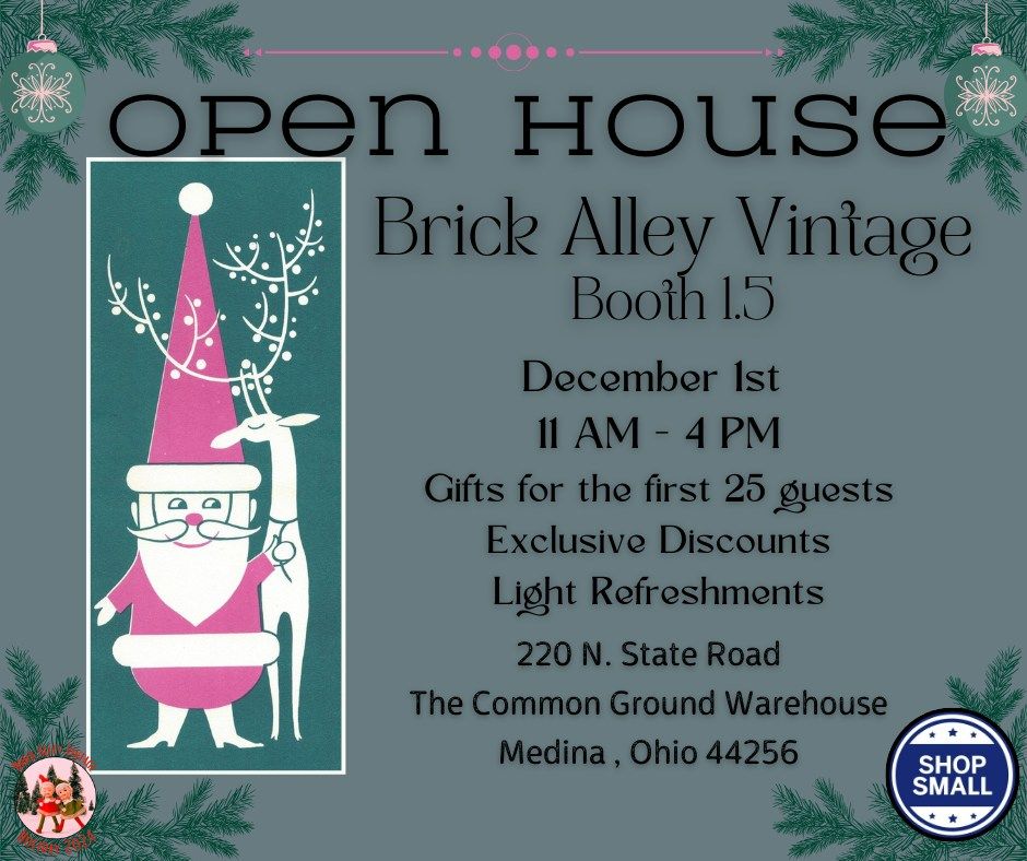 Christmas Open House at Brick Alley Vintage