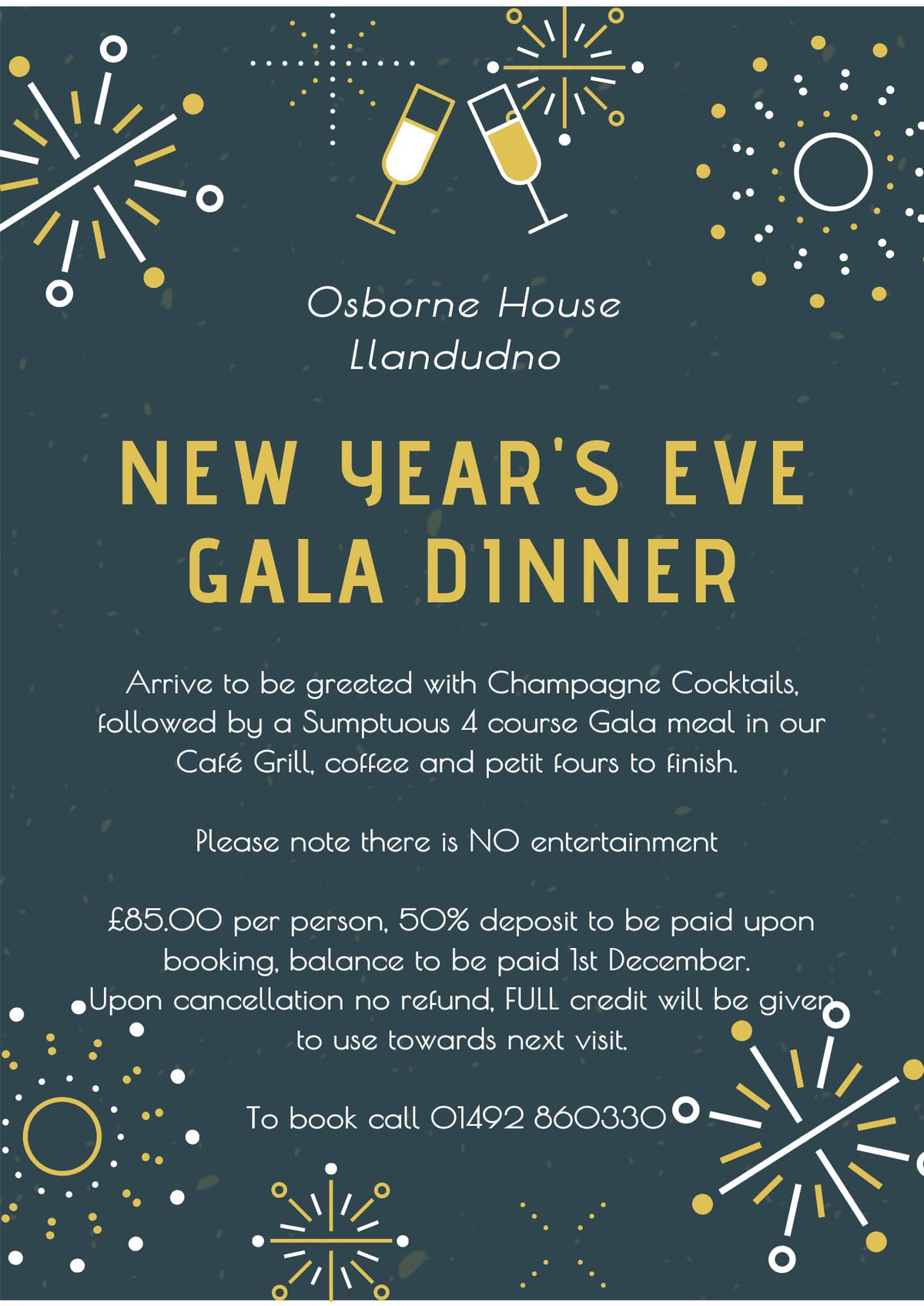 New Years Eve Gala Dinner \ud83c\udf7d\ufe0f\ud83c\udf8a