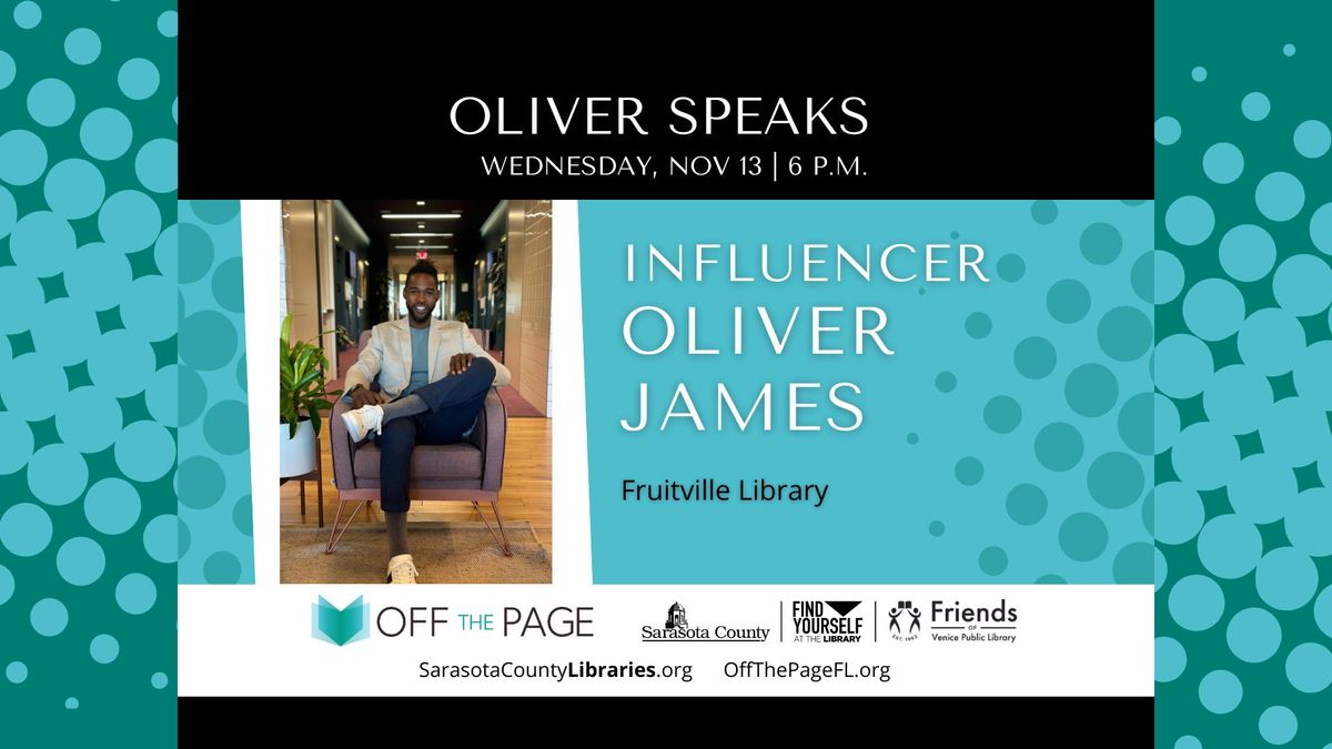 Off the Page: Oliver James