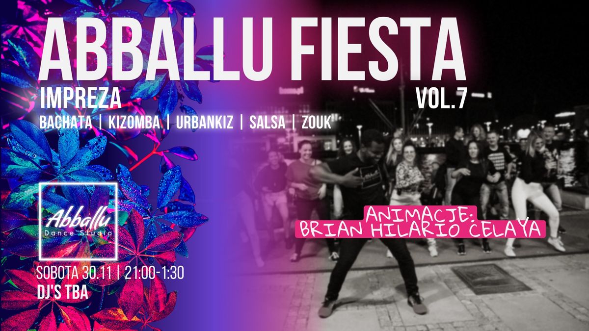 Abballu Fiesta vol.7 - Andrzejki | Impreza | Sobota 30.11 | 21:00-1:30