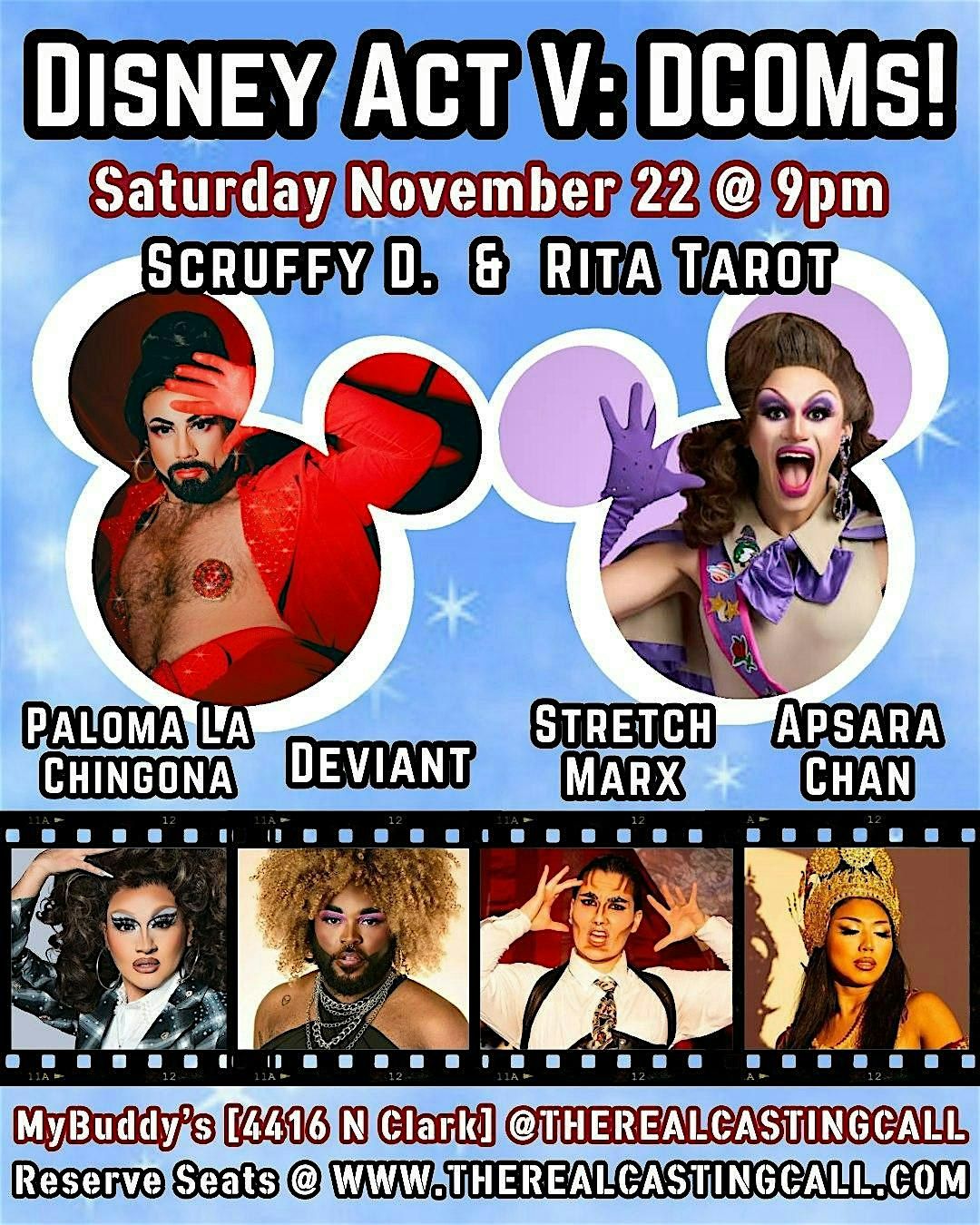 Casting Call Act V: DCOMs!