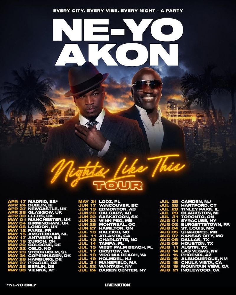 Ne-Yo & Akon Inglewood Tickets