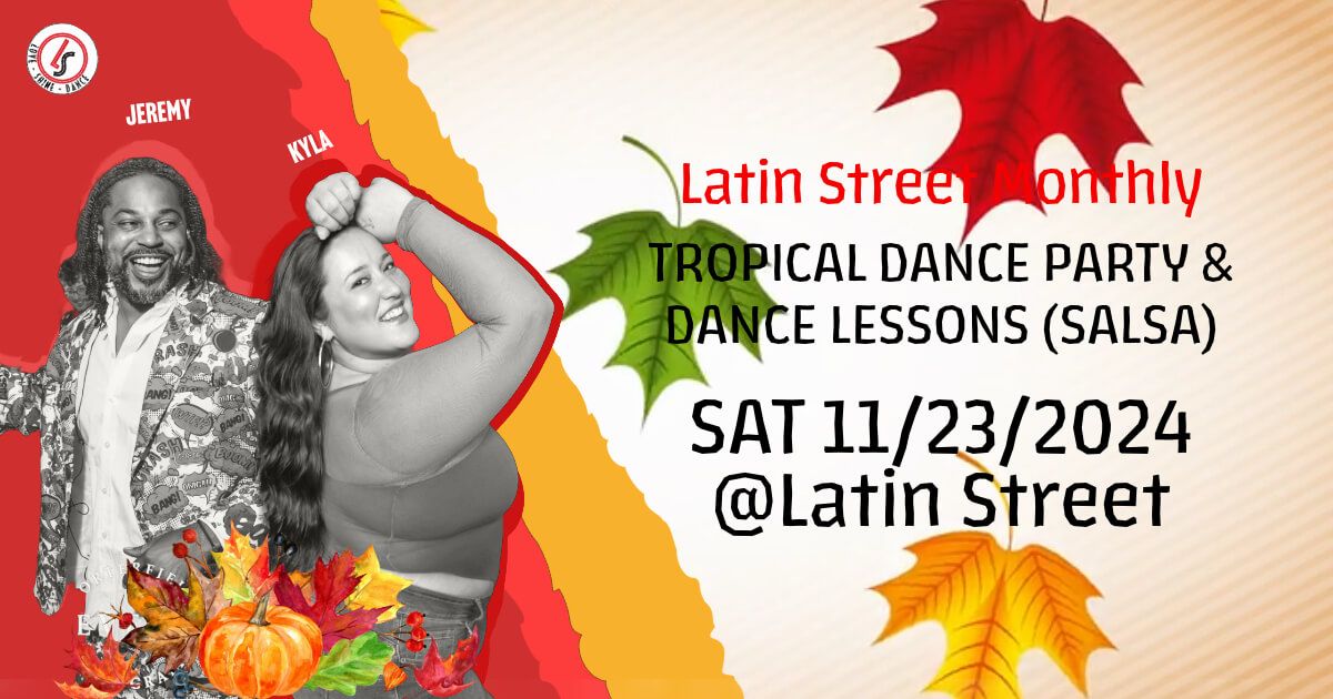 Halloween Tropical Party & Dance Lessons  | 11\/23