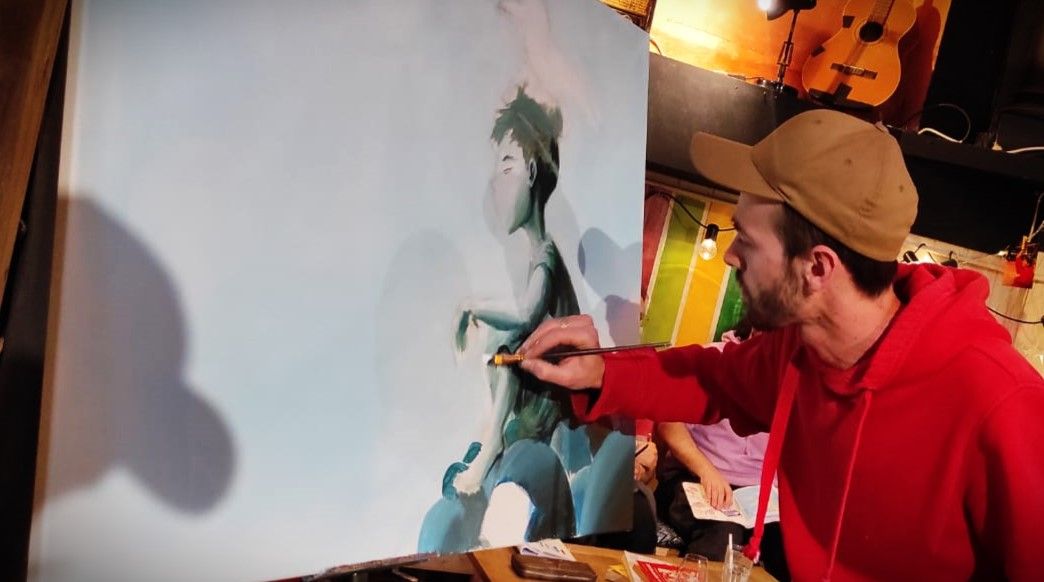 Live painting #1 par Seb Bak