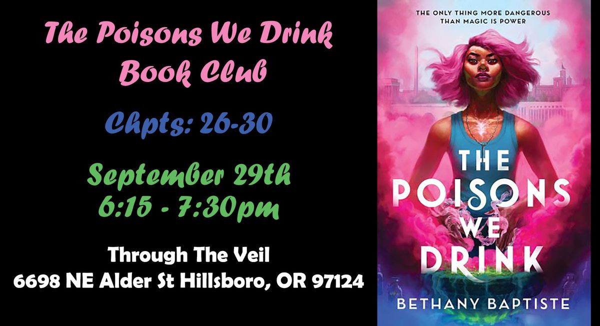 Book Club - The Poisons We Drink