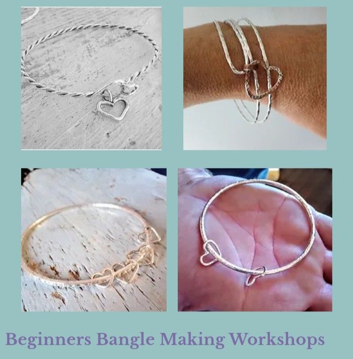 Beginners silver bangle workshop-make to fit you!