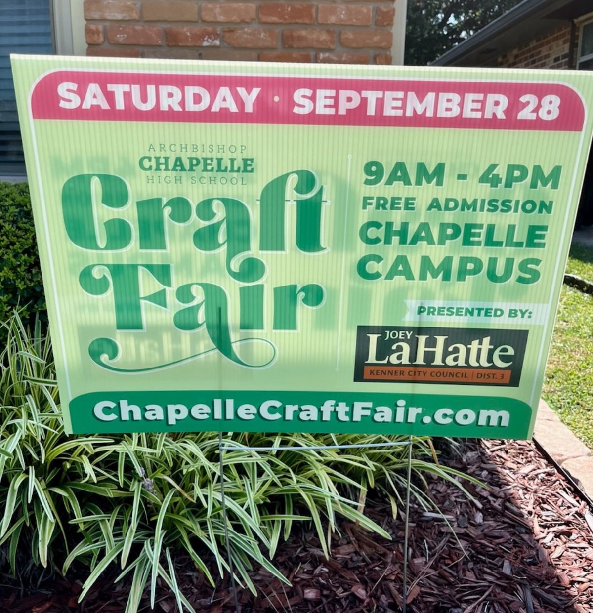 Chapelle's Annual Craft Fair