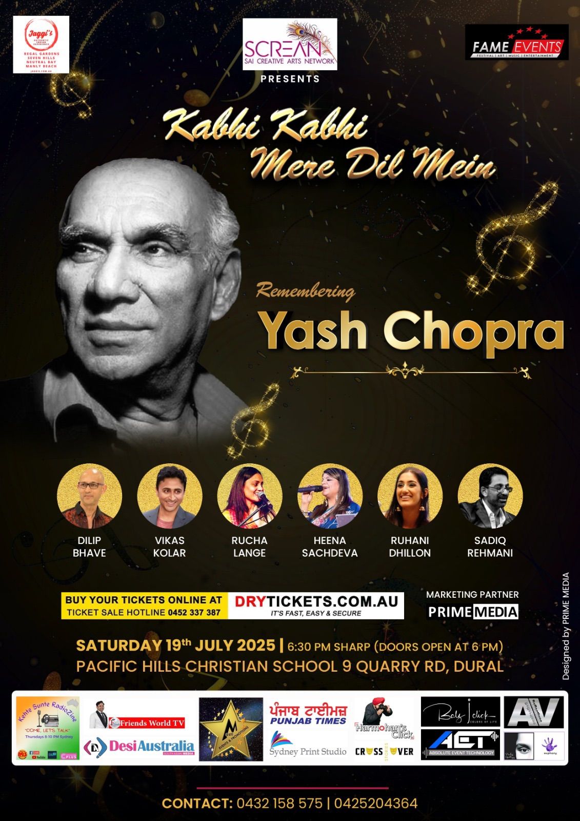 Remembering Yash Chopra Musical Concert 