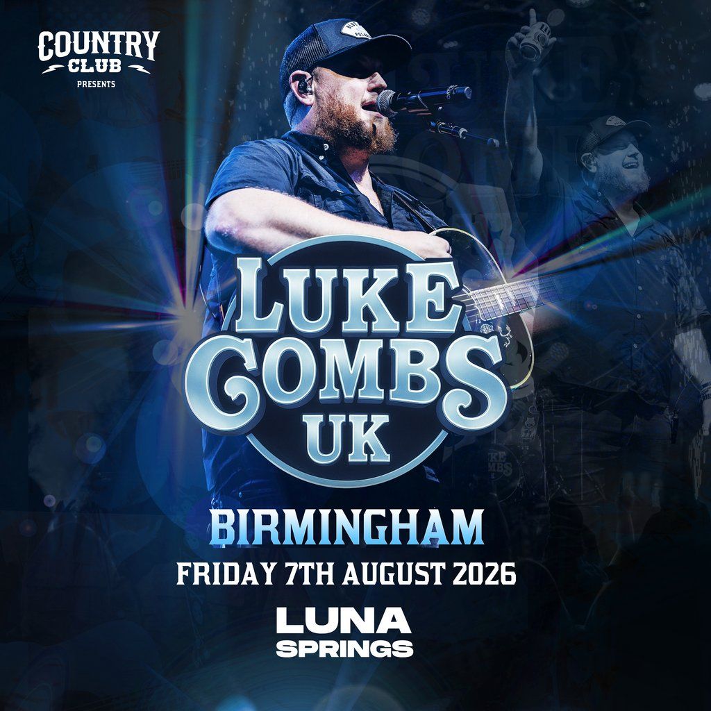 Luke Combs UK - With Full Band Live - Birmingham
