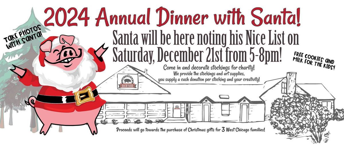 Dinner with Santa!