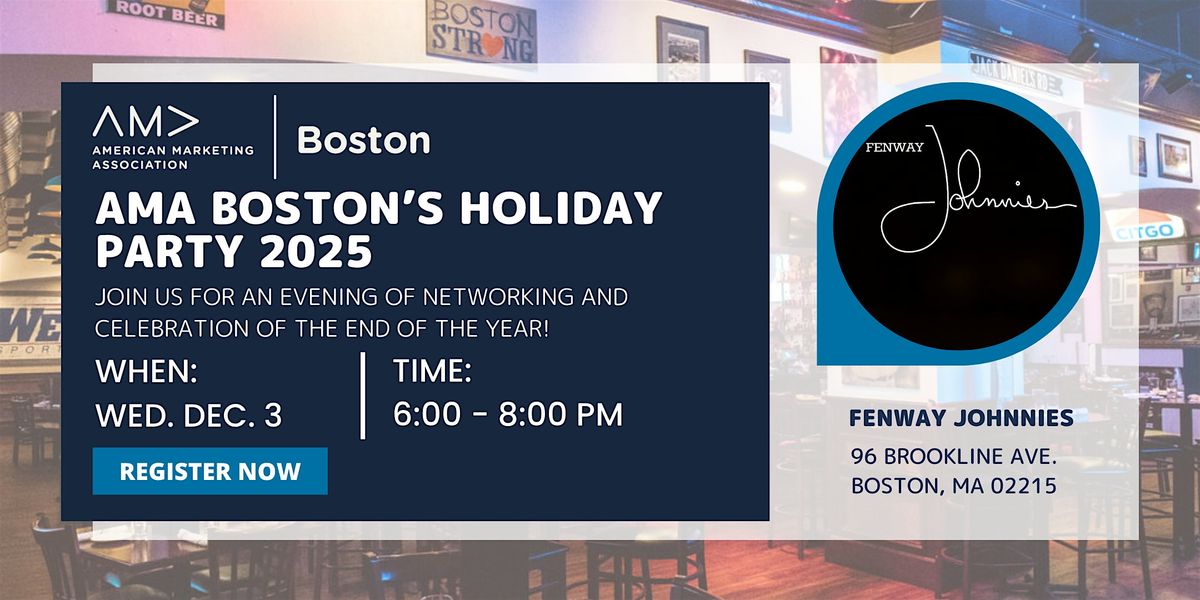 AMA Boston: Holiday Party 2025