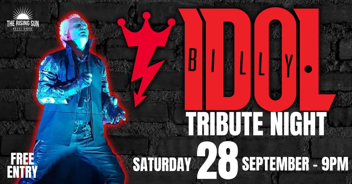 Billy Idol Tribute Night