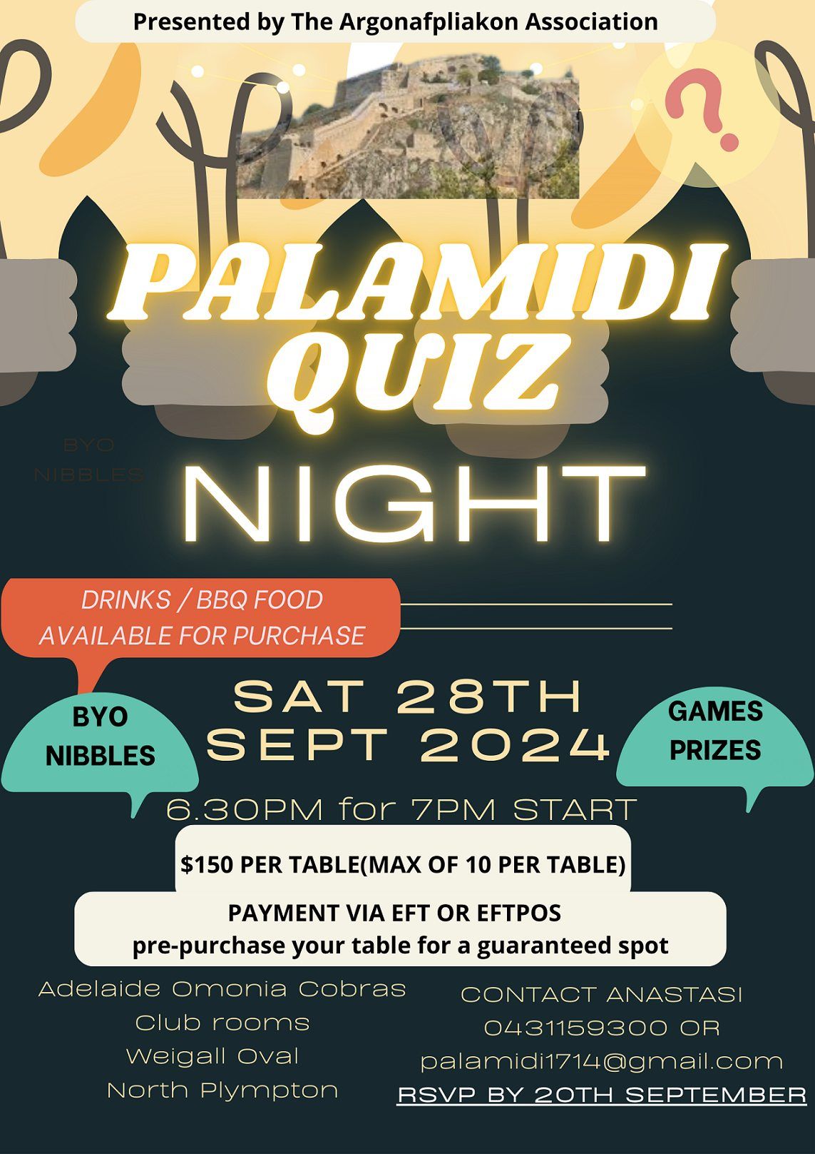 Palamidi Quiz night