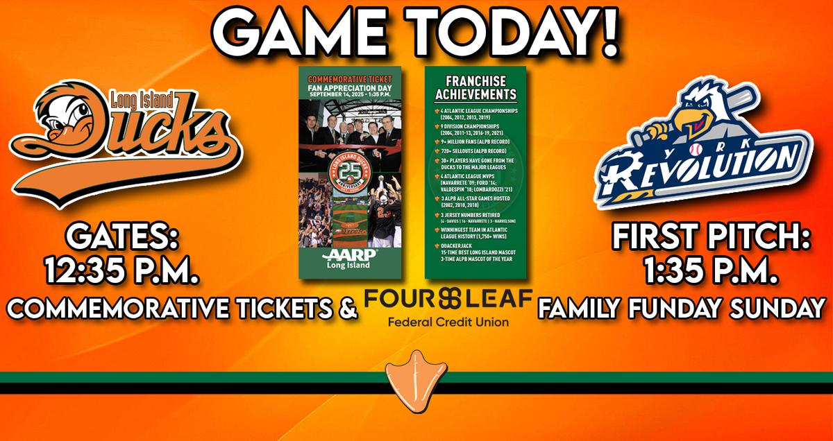 Long Island Ducks at York Revolution at WellSpan Park