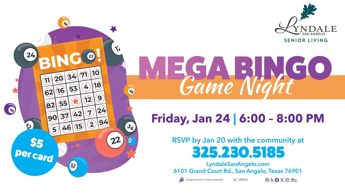 Mega Bingo Night 