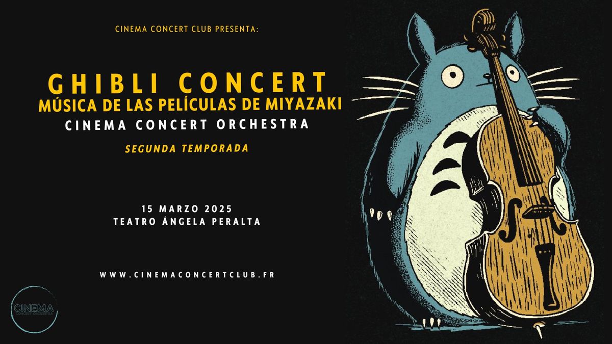 Ghibli Concert: Bandas Sonoras \u2013 Segunda Temporada by Cinema Concert Orchestra