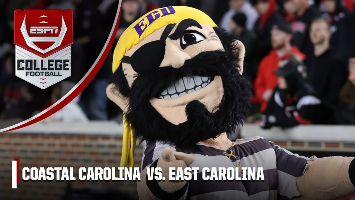 East Carolina Pirates at Coastal Carolina Chanticleers Football