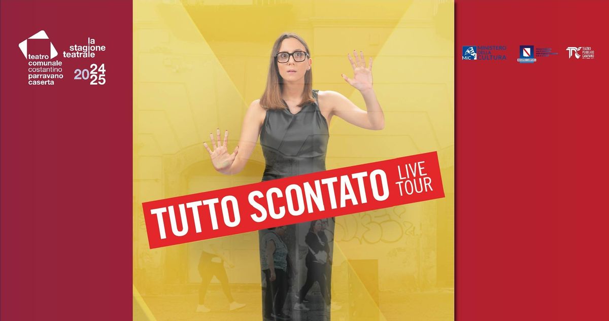 Aurora Leone in "Tutto scontato live tour" \u2022 al Teatro Parravano, Caserta