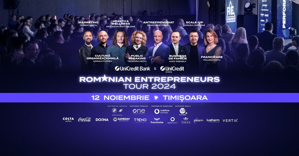 TIMI\u0218OARA ROMANIAN ENTREPRENEURS TOUR 