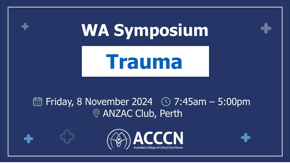 2024 WA Trauma Symposium