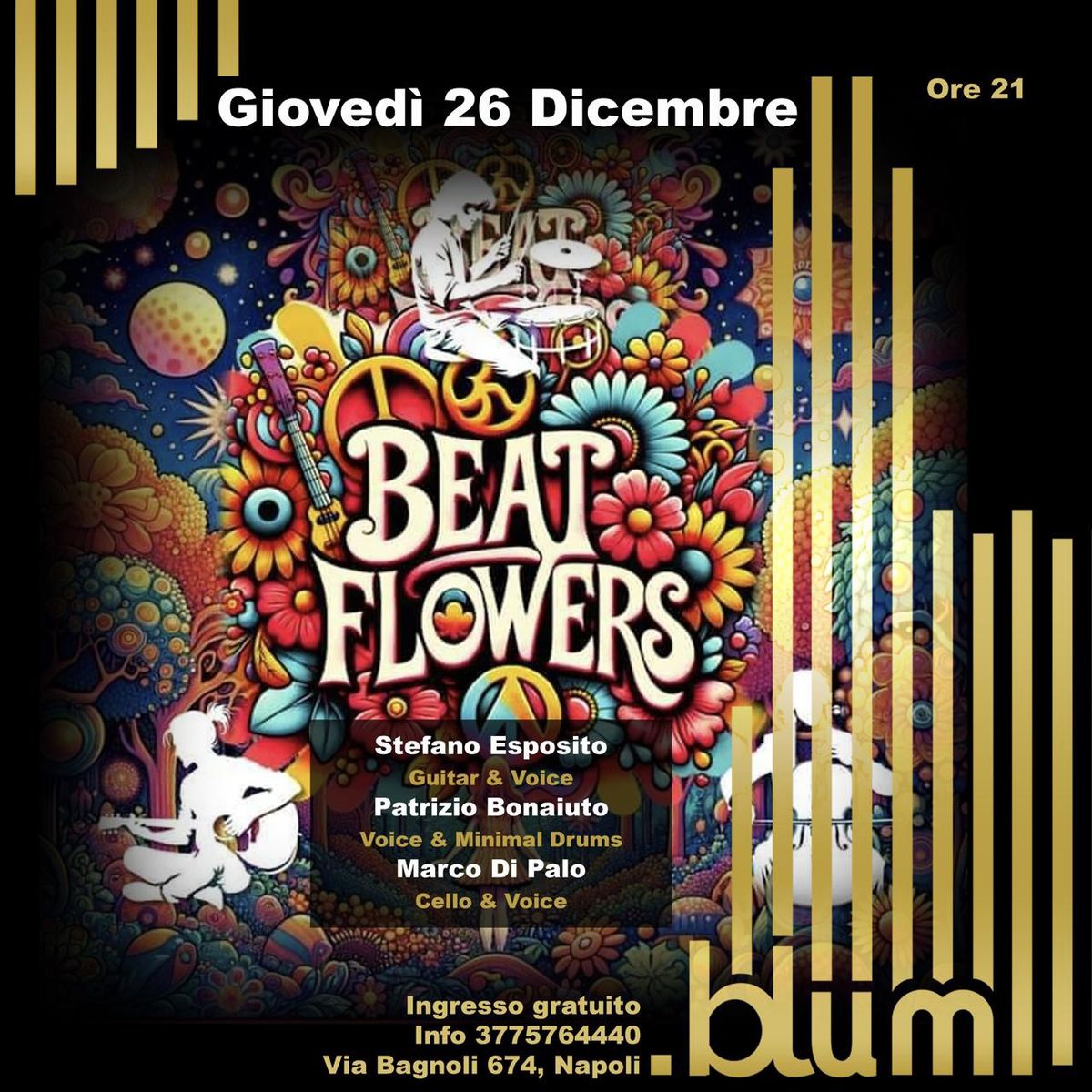 Beat Flowers Beatles Mania @blum