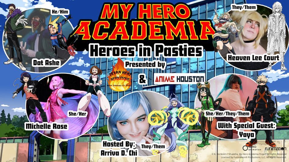 (18+) My Hero Academia: Heroes in Pasties Nerdlesque Show