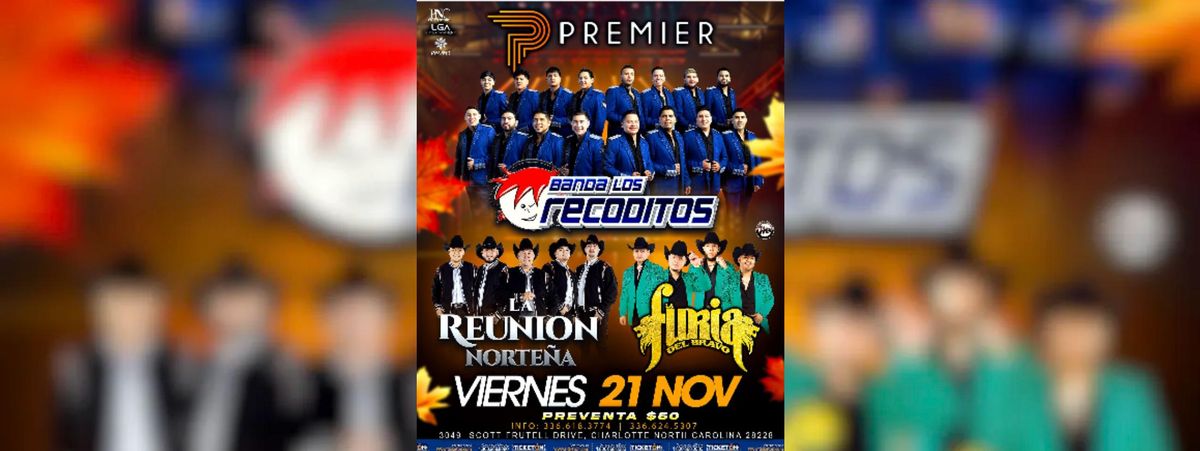 BANDA LOS RECODITOS, LA REUNION NORTE\u00d1A & MAS