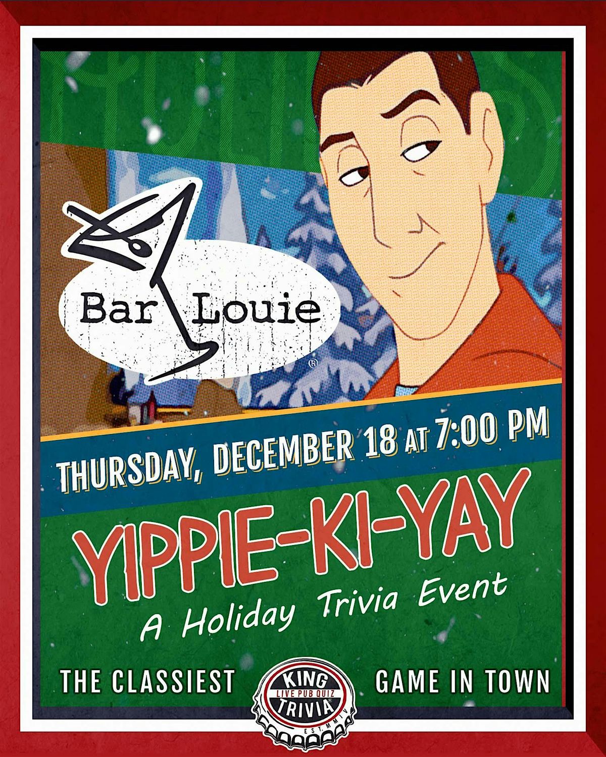 Holiday Seasons Trivia Night at Bar Louie Evansville