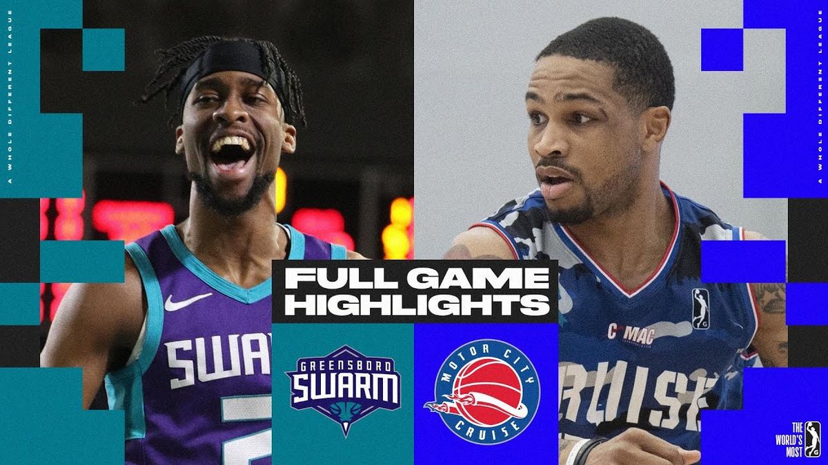 Greensboro Swarm vs. Motor City Cruise