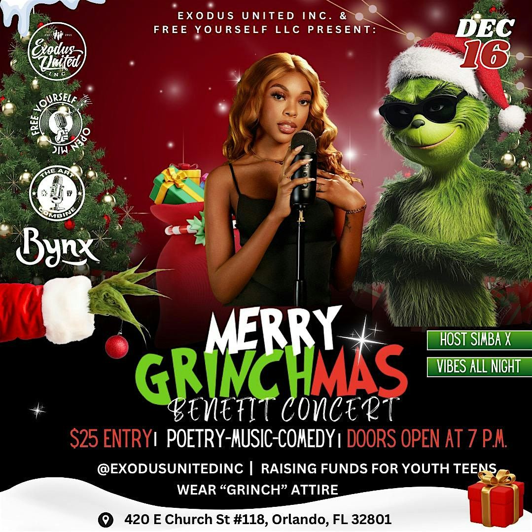 GRINCHMAS HOLIDAY BENEFIT CONCERT