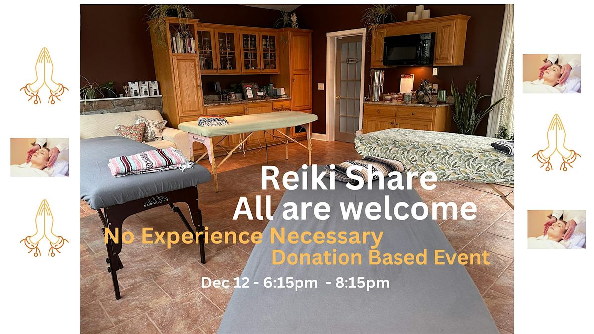 Reiki Share at Mother Moon Sanctuary (In person, donation based)