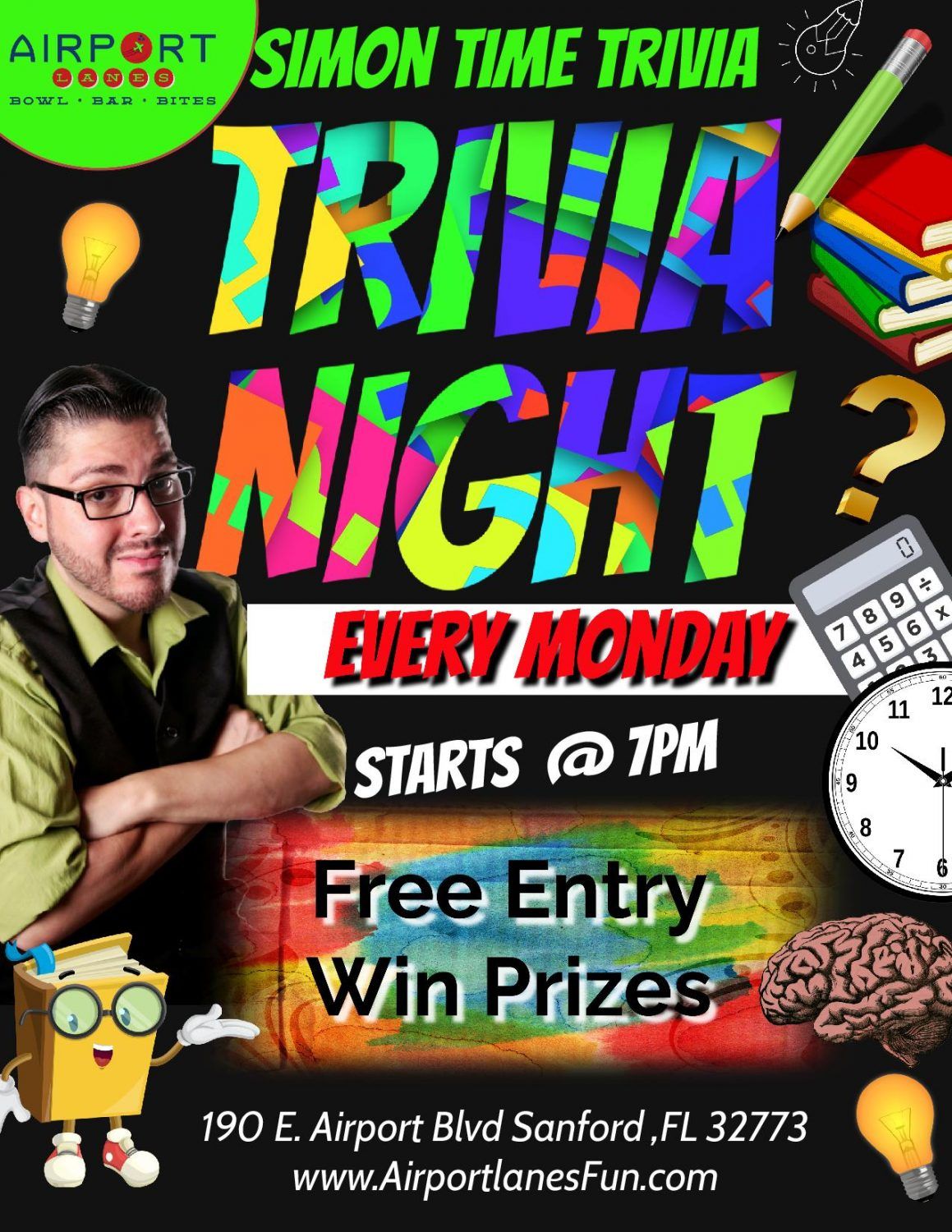 Trivia Night at Airport Lanes