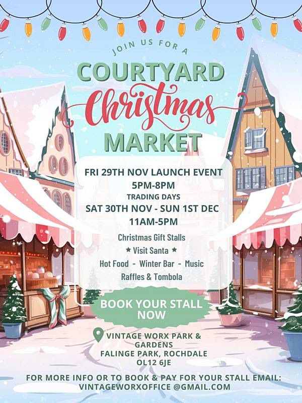 Courtyard Christmas Market at Falinge Park