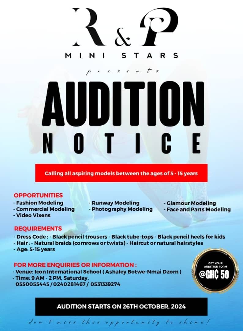 Audition Alert for Kids