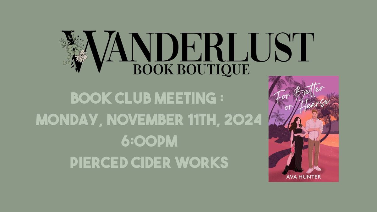 October Book Club Meeting