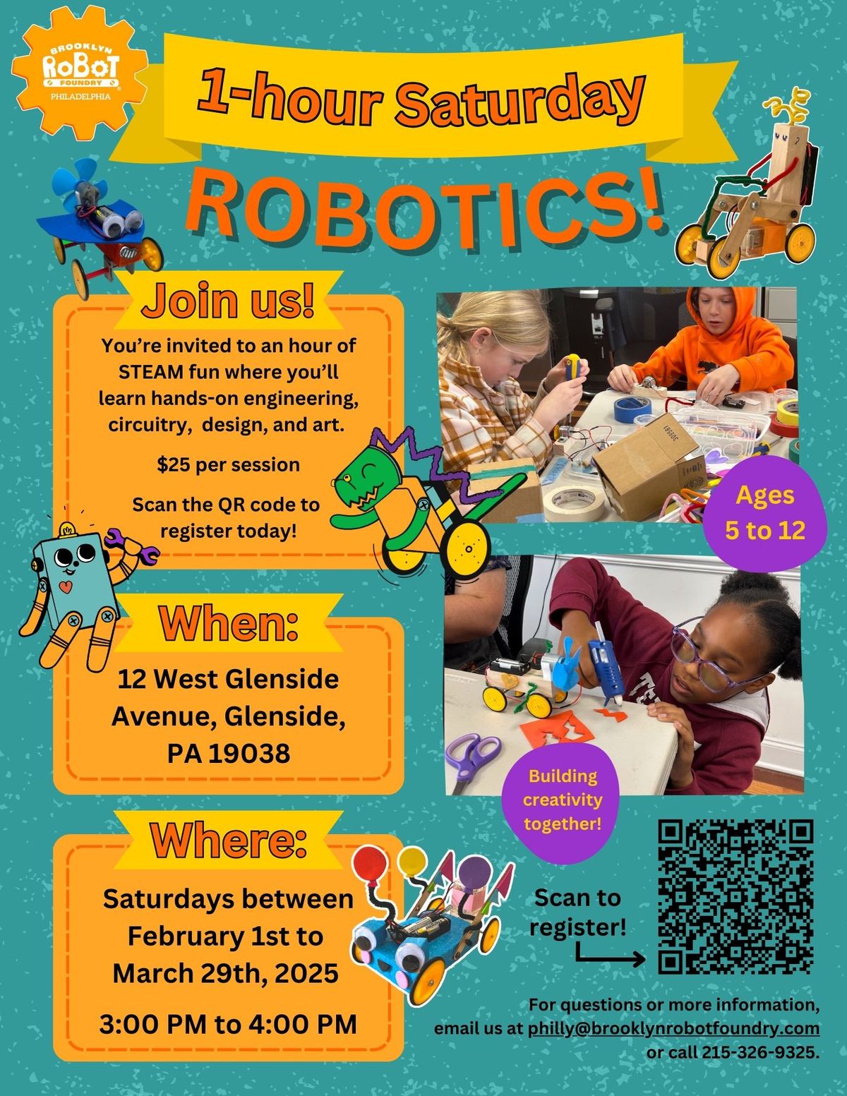 1-hr Saturday Robotics Class