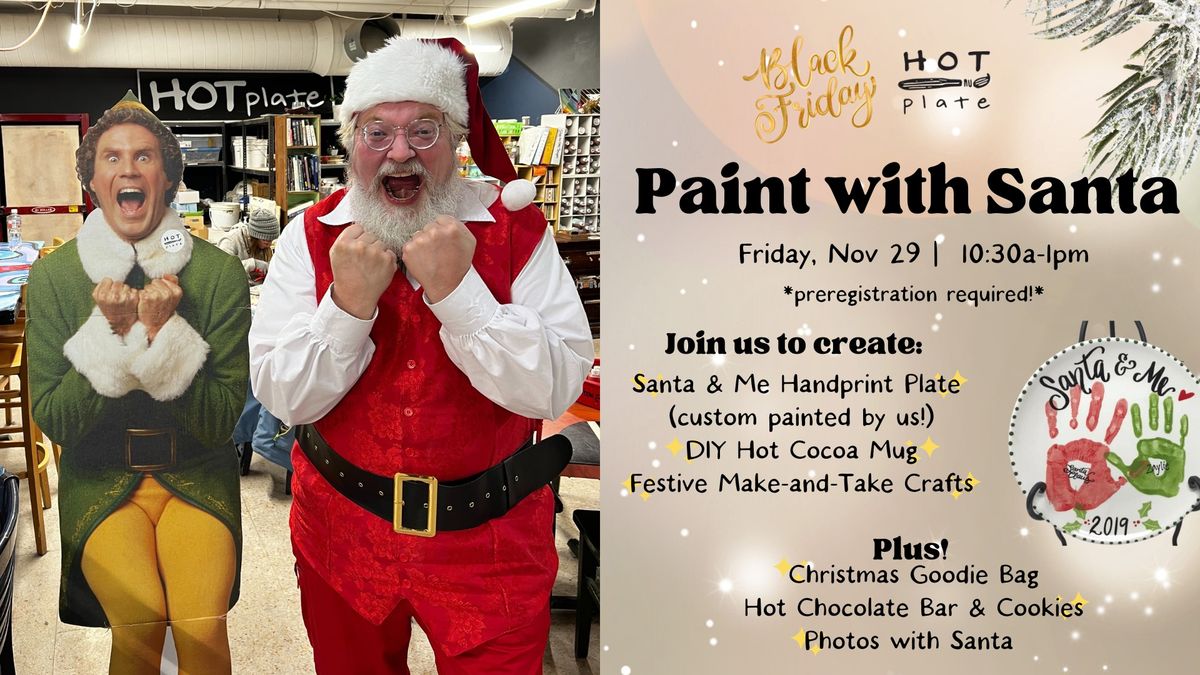 Paint with Santa on Black Friday (registration required)