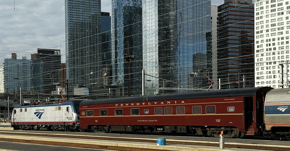 Ride Historic Pullman Train Car between New York City and Albany