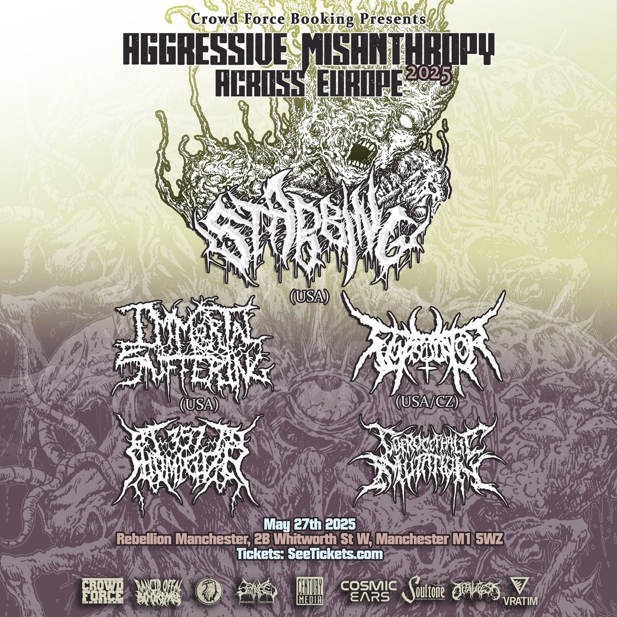 AGGRESSIVE MISANTHROPY - MANCHESTER