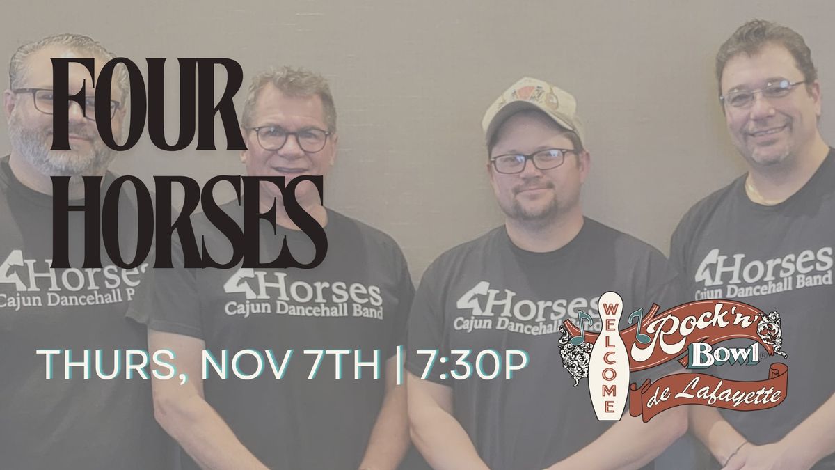 Four Horses Cajun Band | Rock'n'Bowl\u00ae de Lafayette