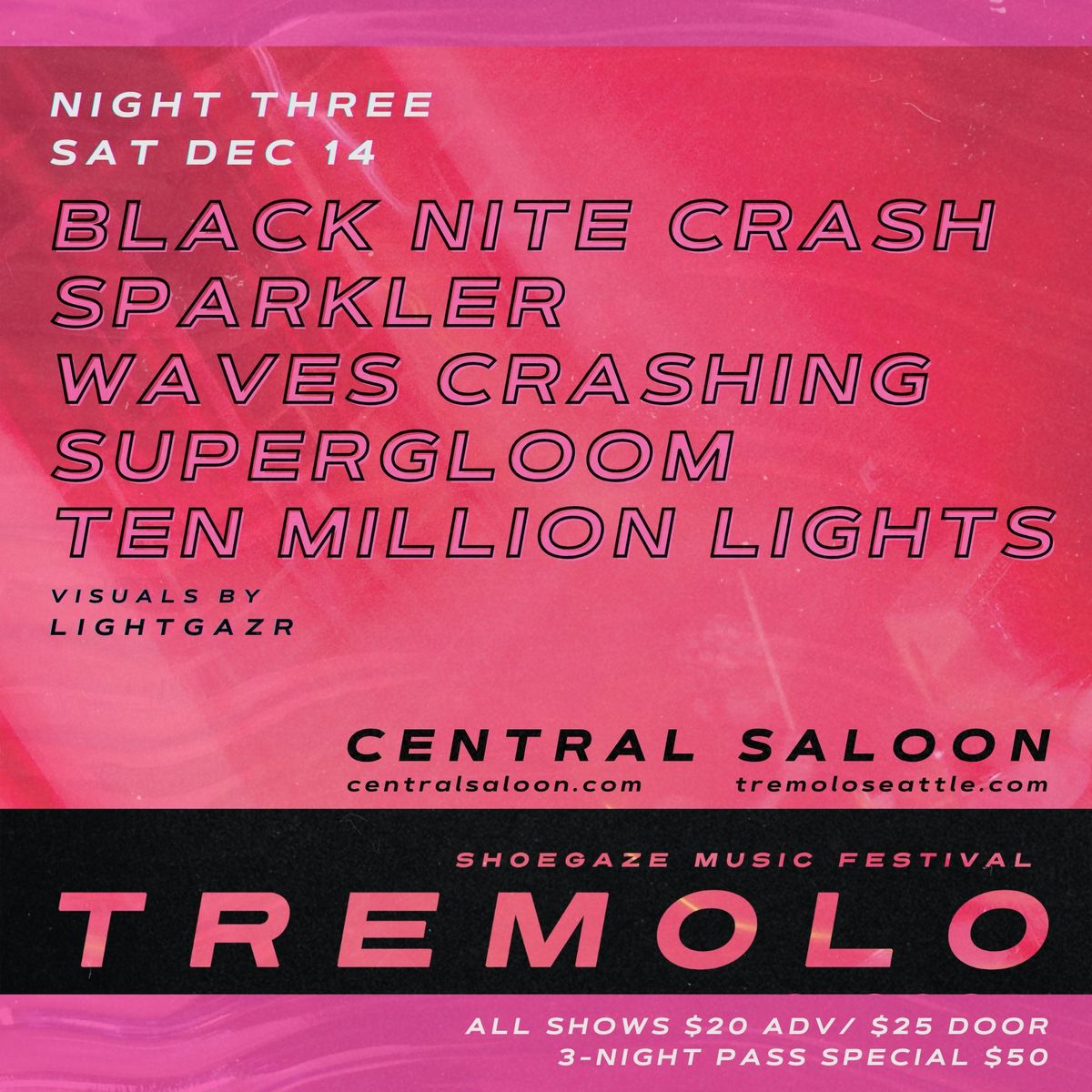 TREMOLO 2024: SHOEGAZE MUSIC FESTIVAL Day 3