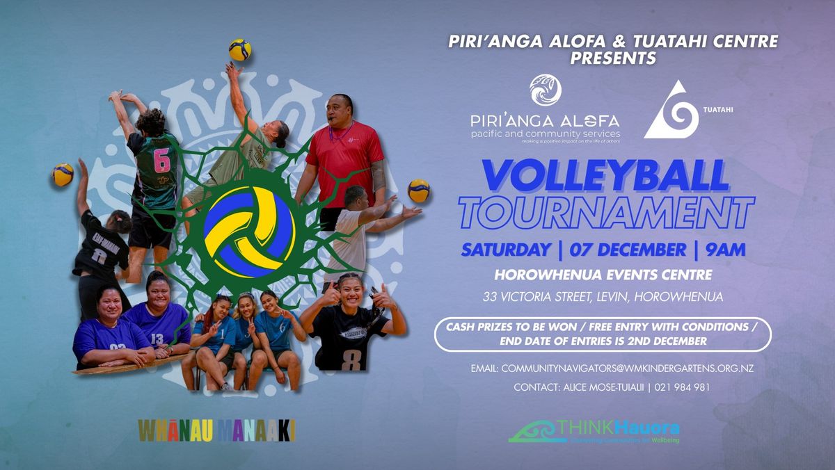 Piri'anga Alofa and Tuatahi Centre Volleyball Tournament