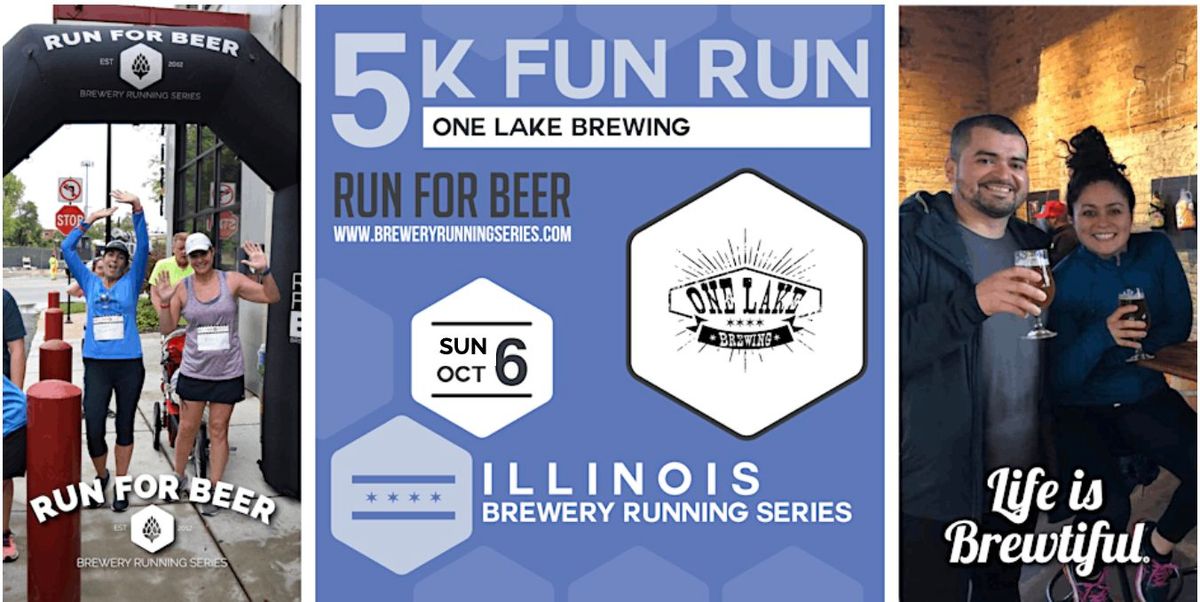 RUN for BEER - One Lake Brewing