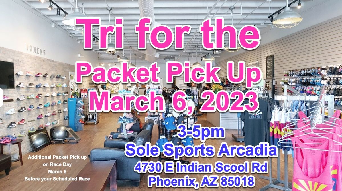 Tri for the Cure "Packet Pick Up"- March 6 2025 (3-5pm)