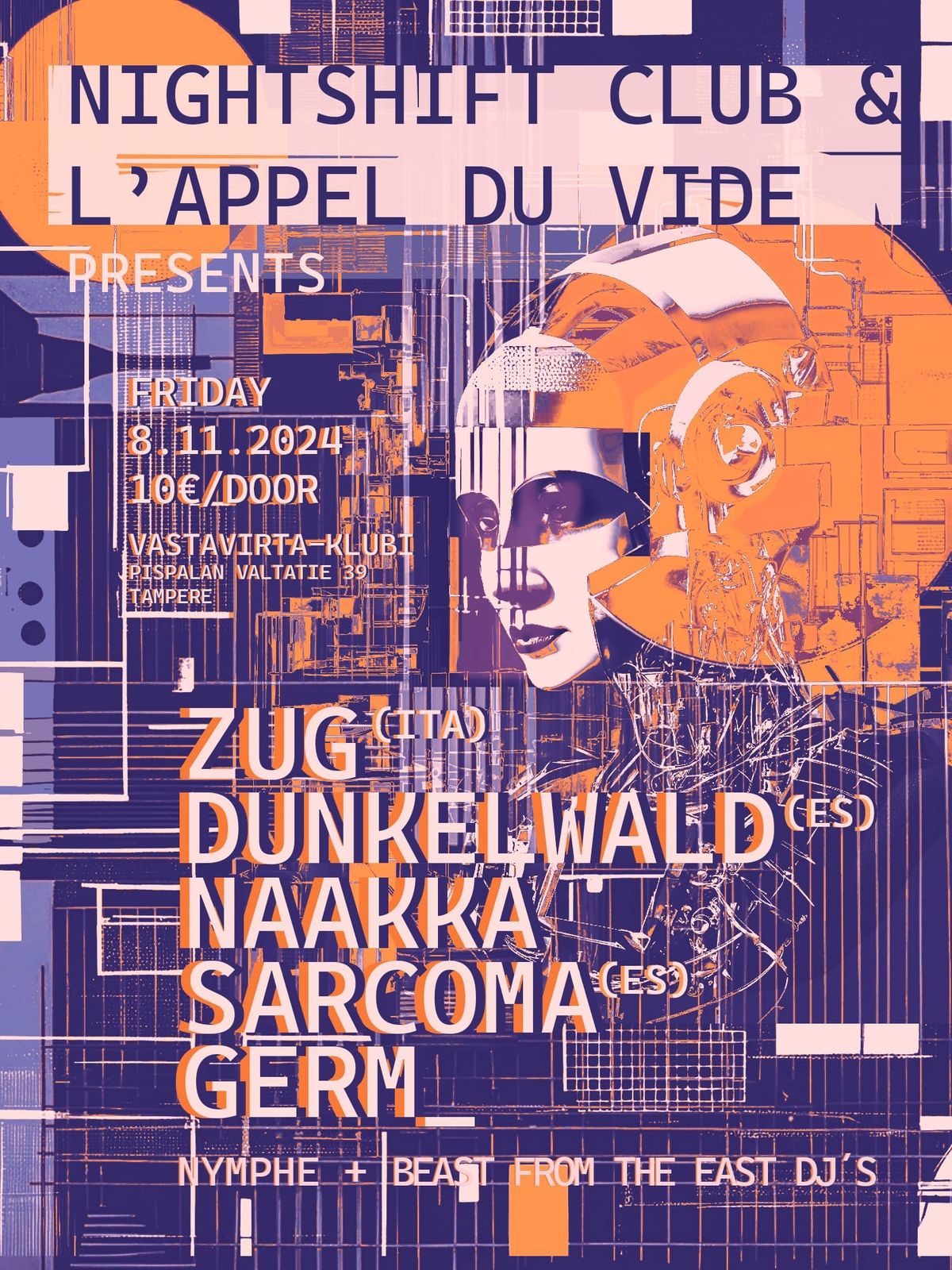 NIGHTSHIFT CLUB & L'APPEL DU VIDE presents