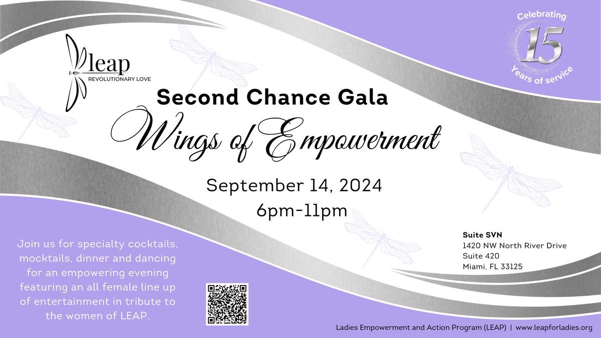 LEAP's 2024 Second Chance Gala "Wings of Empowerment"