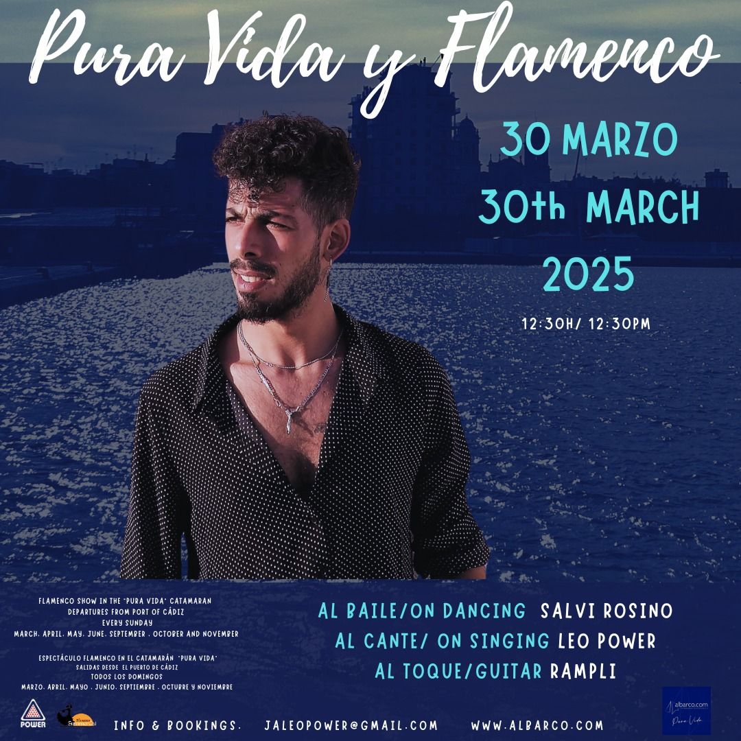 PURA VIDA Y FLAMENCO. SALVI ROSINO, LEO POWER Y RAMPLI