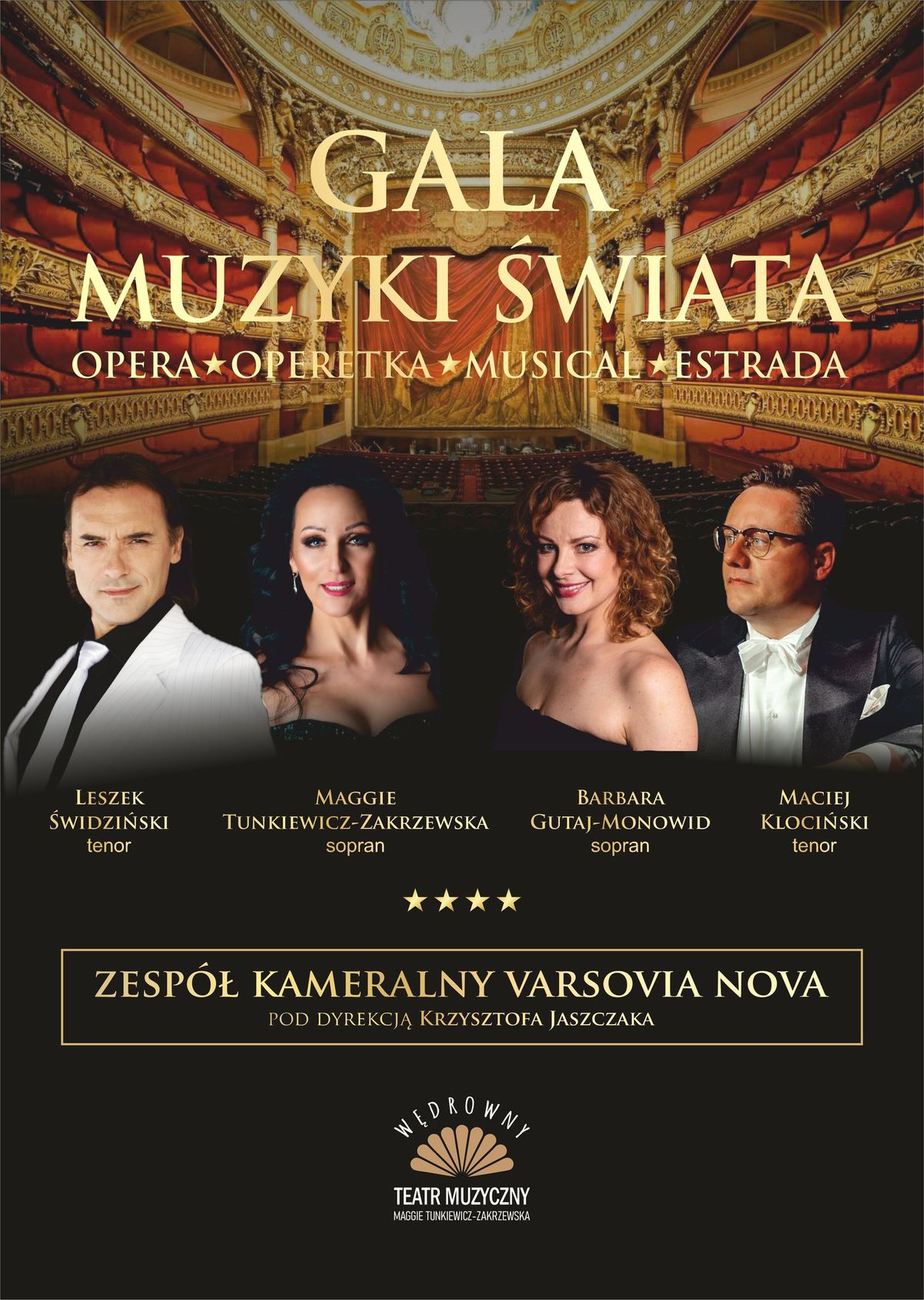 GALA MUZYKI \u015aWIATA opera \u2605 operetka \u2605 musical \u2605 estrada PRUSZK\u00d3W